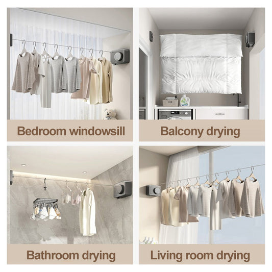 🔥🔥Limited Time Offer🔥🔥 - Retractable Indoor Steel Clothesline
