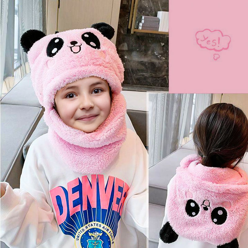 Warm Gift - Winter One-Piece Cute Warm Windproof Children's Hat