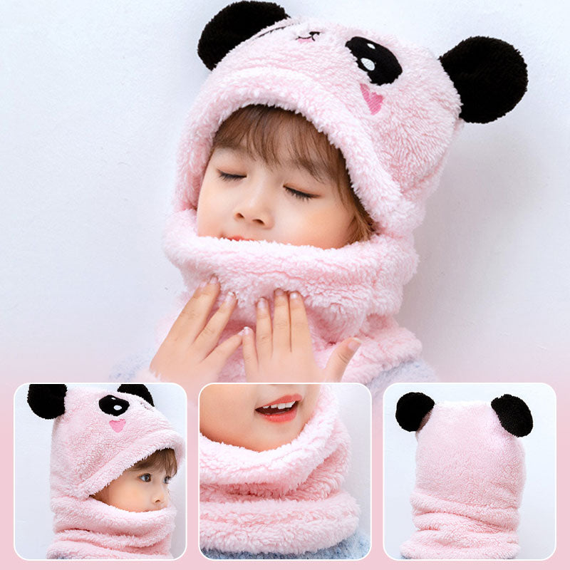 Warm Gift - Winter One-Piece Cute Warm Windproof Children's Hat