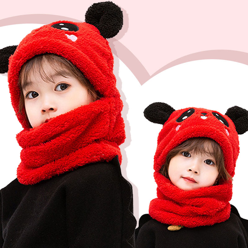 Warm Gift - Winter One-Piece Cute Warm Windproof Children's Hat