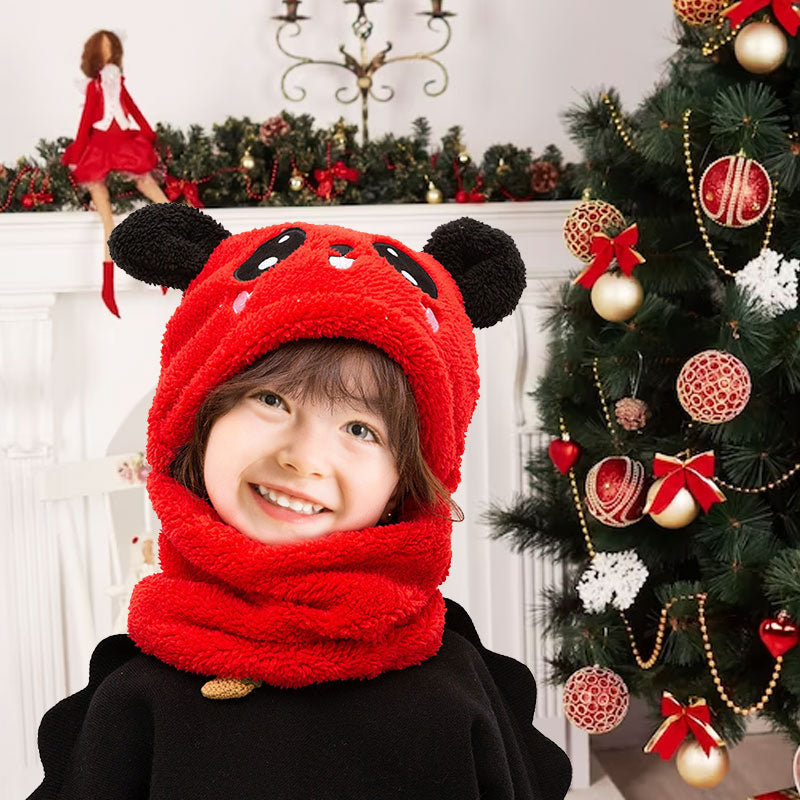 Warm Gift - Winter One-Piece Cute Warm Windproof Children's Hat