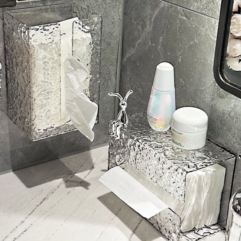Multifunctional Glacier Pattern Tissue Box