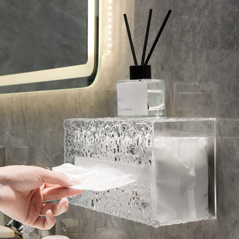 Multifunctional Glacier Pattern Tissue Box