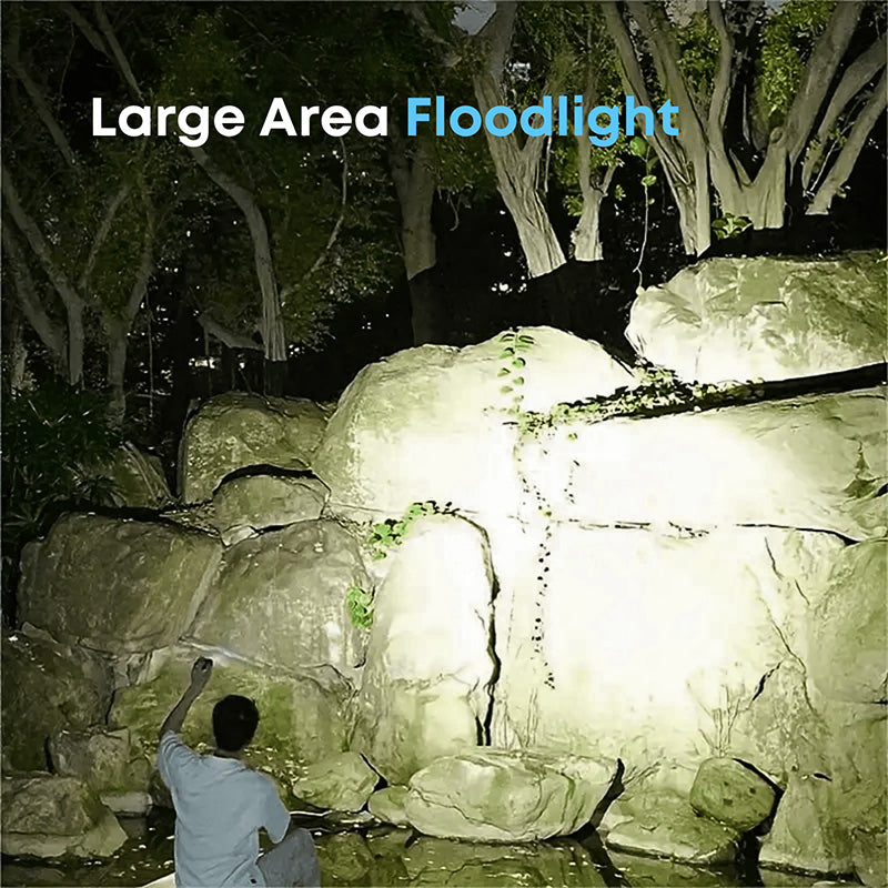 Mini Powerful Keychain Rechageable LED Flashlight