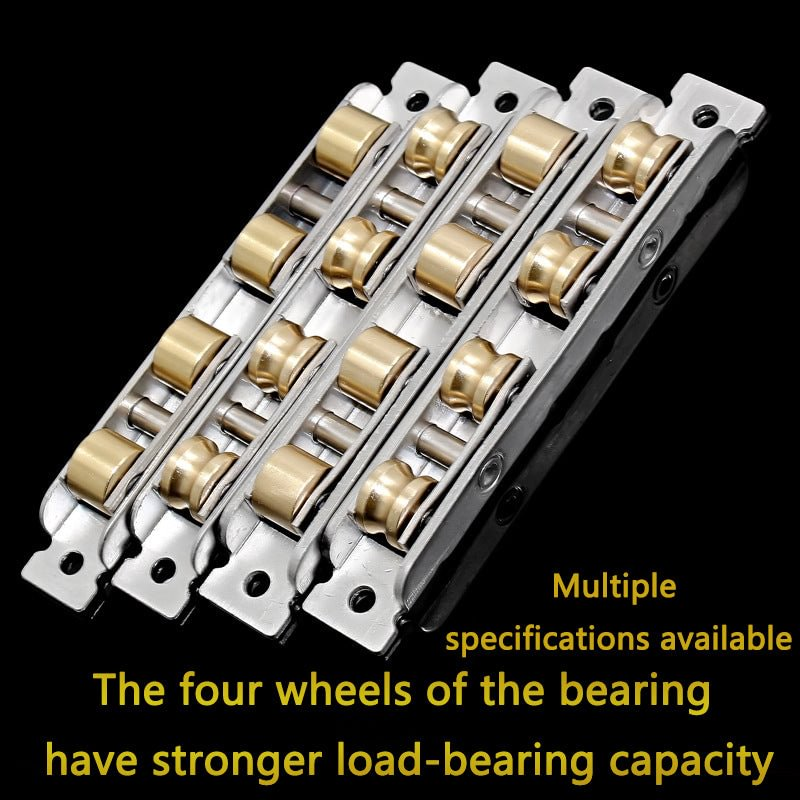 Door And Window Pulley Push-Pull Window Track Roller Stainless Steel Bearing Copper Wheel