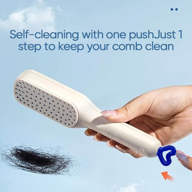 ✨2025 Summer Promotion🥳Self-Cleaning Anti-Static Massage Comb