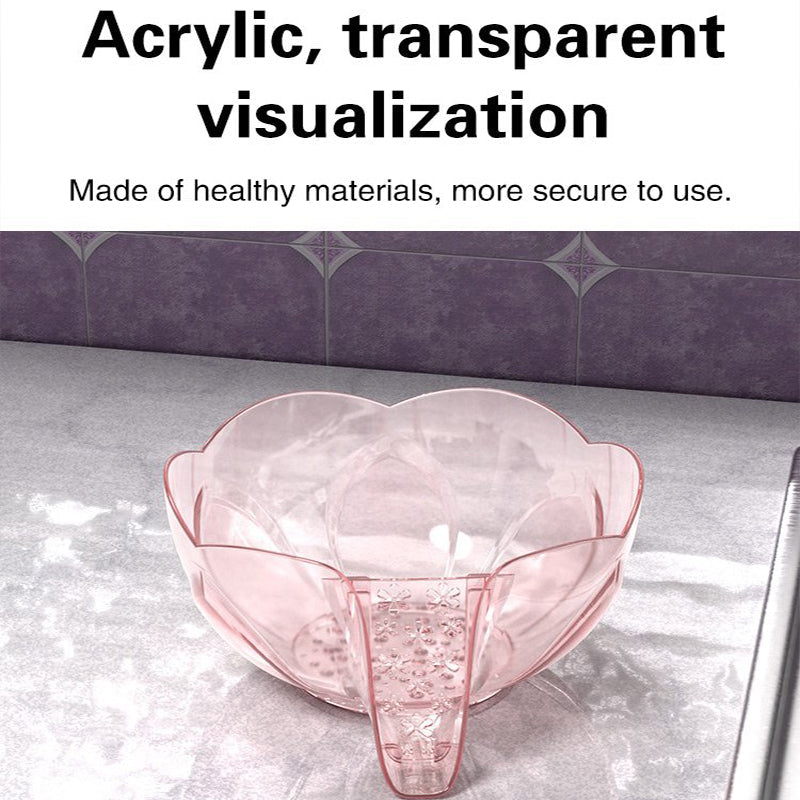 Multifunctional Flower-Shaped Vegetable Washing Draining Basket