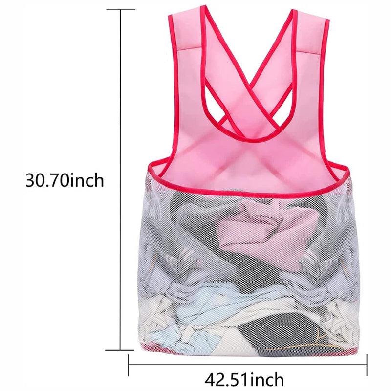 Portable Clothes Drying Apron