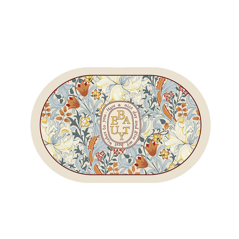 Wasserabsorbierende Badematte