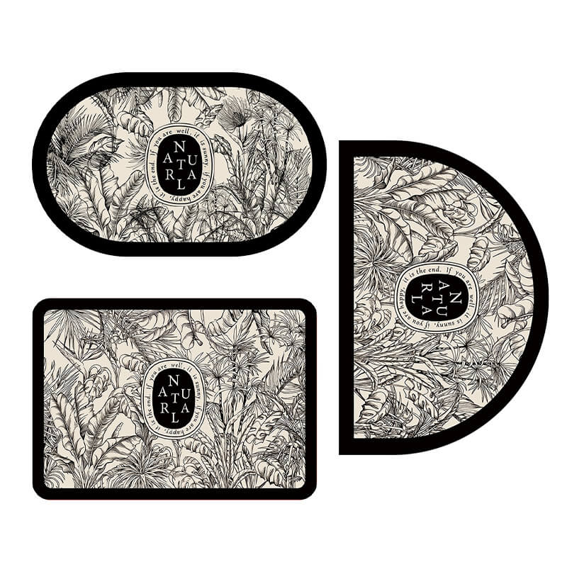 Wasserabsorbierende Badematte