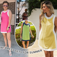 ⏰⏰Hot Sale 50% OFF🔥Women's Casual Color Block Sleeveless Tops Matching Shorts with Pockets