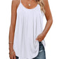 ✨Women Spaghetti Straps Pleated Loose Tank Top (BUY 2 FREE SHIPPING)