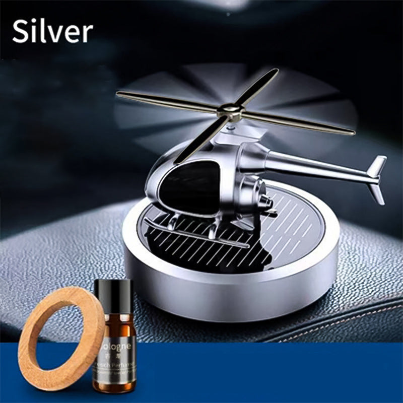 Metal Solar Helicopter Air Freshener