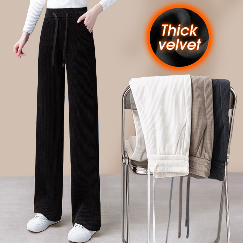 🔥Black Friday Sale🔥Cozy Chic Wide-Leg Drawstring Pants