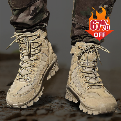 👢 49% OFF LAST DAY! 🔥 Tactical Sports Boots - Waterproof & Non-Slip Grip, Reinforced Toe for Outdoor/Training/Military Use ⚡📦