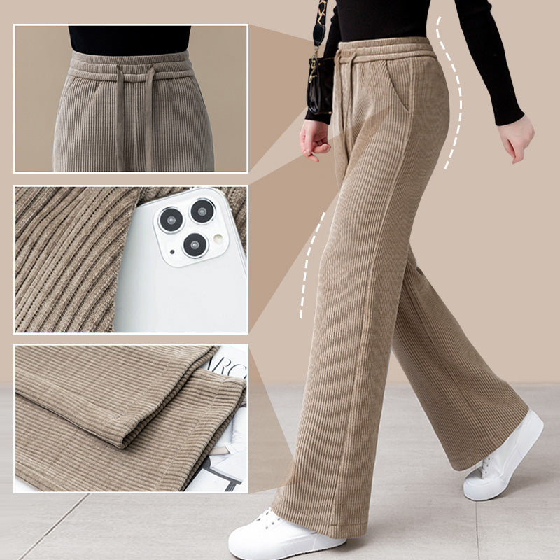 🔥Black Friday Sale🔥Cozy Chic Wide-Leg Drawstring Pants