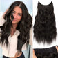 💖Hot Sales 50% OFF🤩Women's Gradient Long Wavy Hair Wig, One-Piece with Adjustable Fit💁