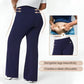 👖 LAST DAY SALE ONLY ￡13.99!!✨ High-Waist Wide Leg Pants – Figure-Flattering, 3 Adjustable Lengths & Super Stretch 🏃‍♀️