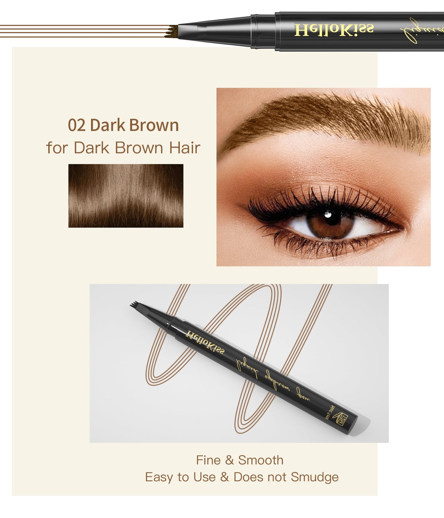 4-Tip Microblade Brow Pen