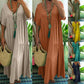 Women’s Casual Long Dress with Short Sleeves