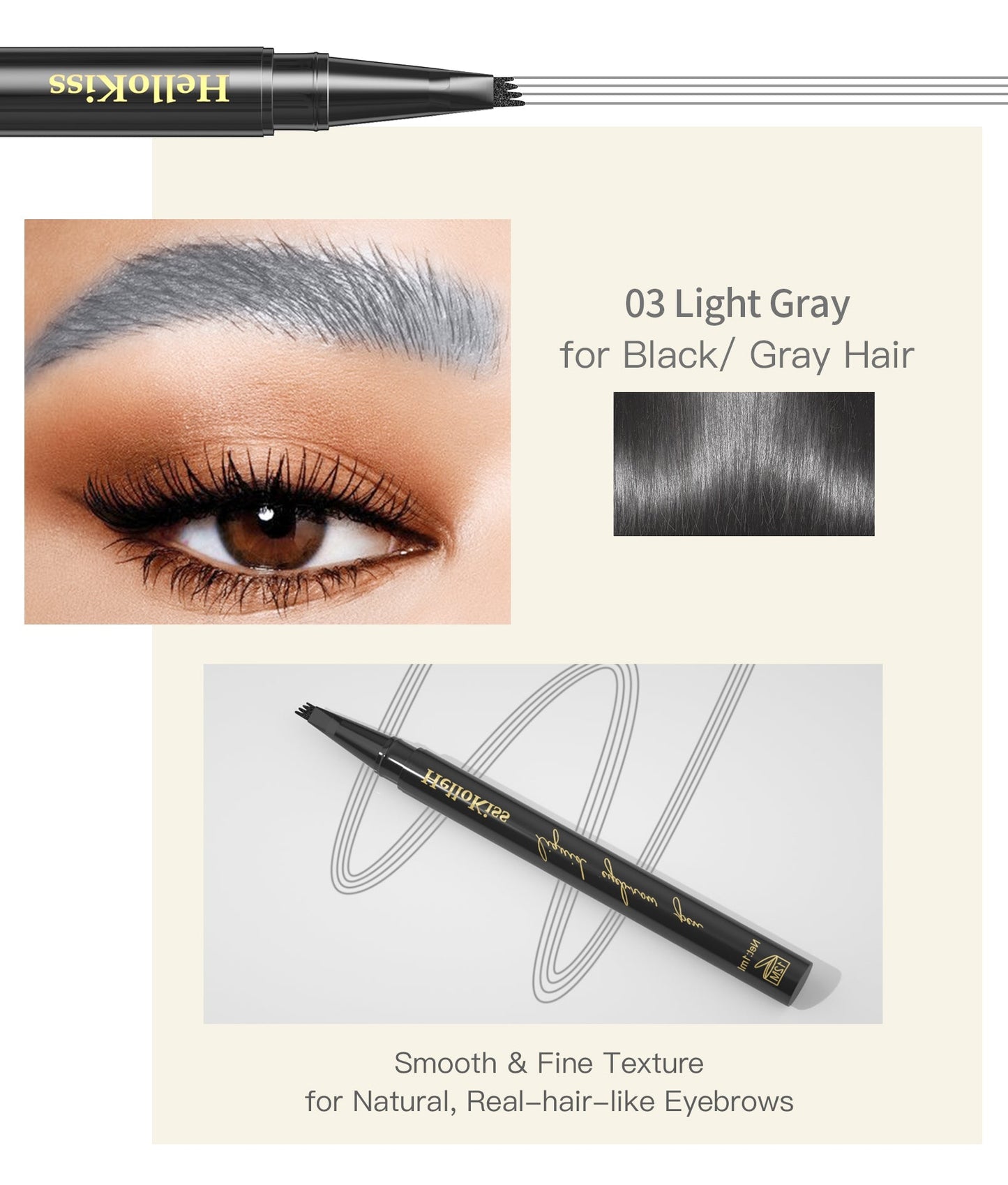 4-Tip Microblade Brow Pen