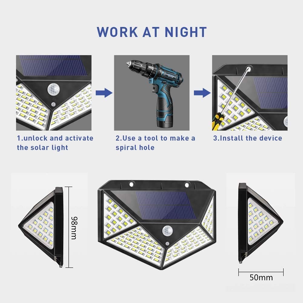 💥GET 50% OFF💥INSTANTLY LIGHT-UP YOUR OUTDOOR SPACE WITH MOTION-ACTIVATED SOLAR LIGHTS