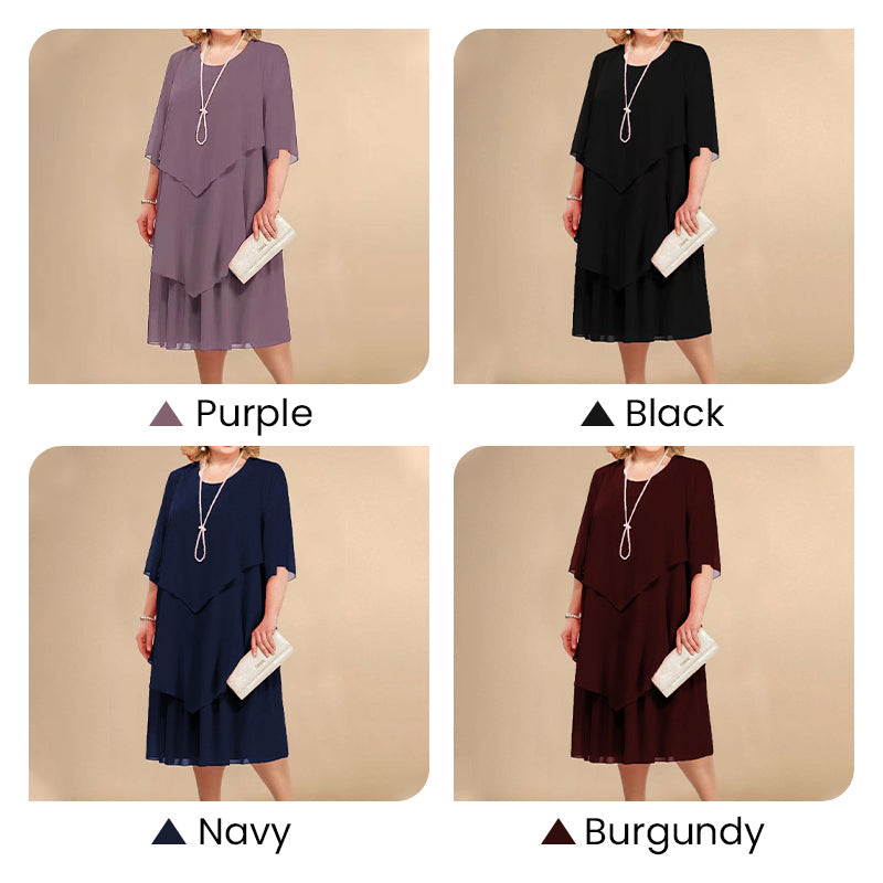 🎉 Last Day Promotion-49% OFF 👗Women's Elegant Layered Dress