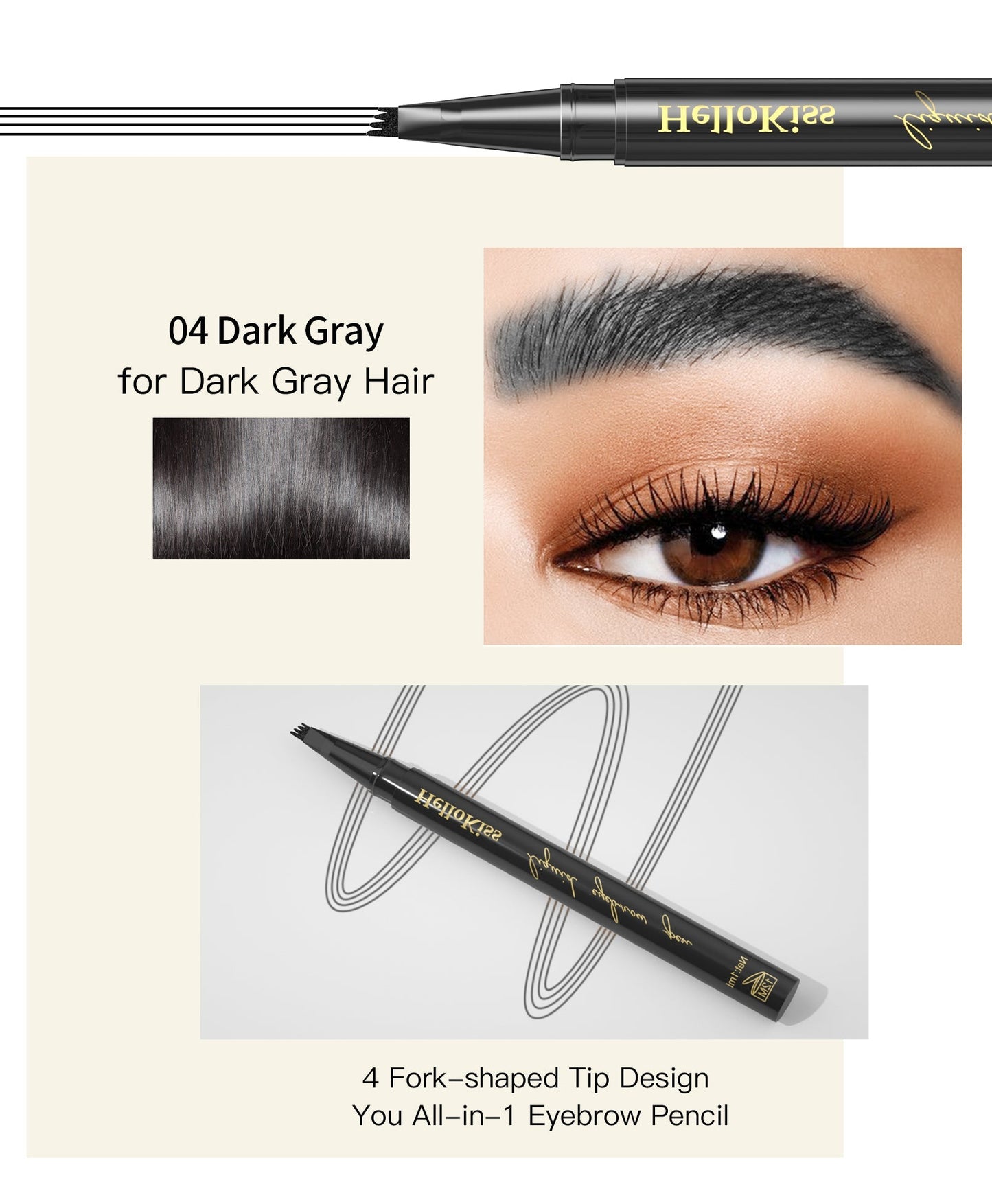 4-Tip Microblade Brow Pen