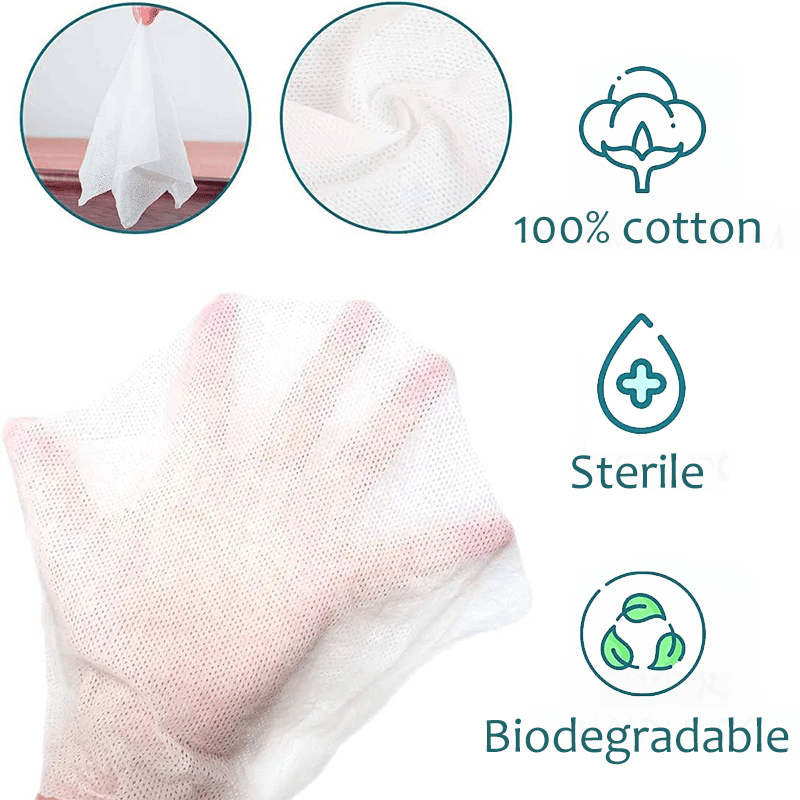 🏆Flash Sale⚡50K+ SOLD!💥EACH ONLY ￡0.06!!!✨Compressed Towel Tablets - 142% high-quality pure cotton