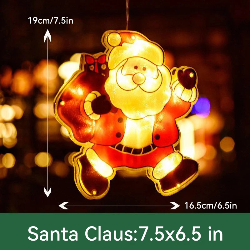 CHRISTMAS PRE-SALE NOW 50% OFF🎄Christmas Window Hanging Lights