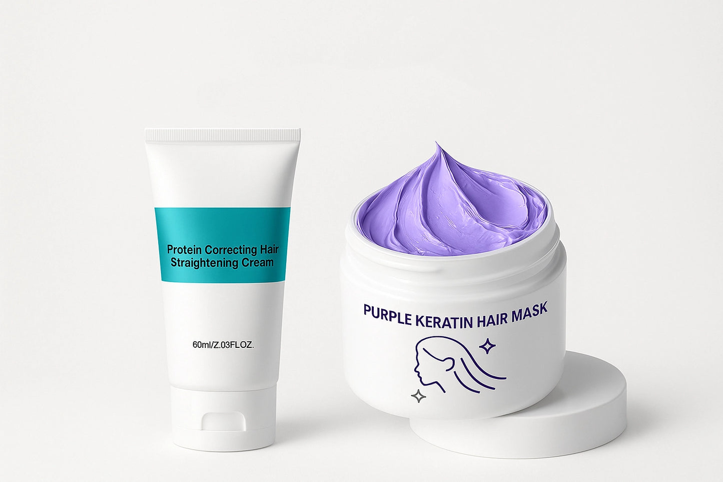 Buy 2 Get 1 Free Silk and Keratin Conditioning and Straightening Milk (Free Shipping Worldwide 🌍).