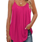 ✨Women Spaghetti Straps Pleated Loose Tank Top (BUY 2 FREE SHIPPING)