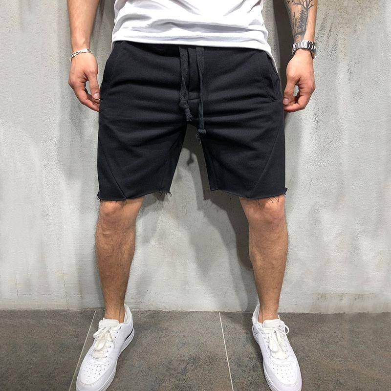 MENS ATHLETIC GYM SHORTS WITH POCKET