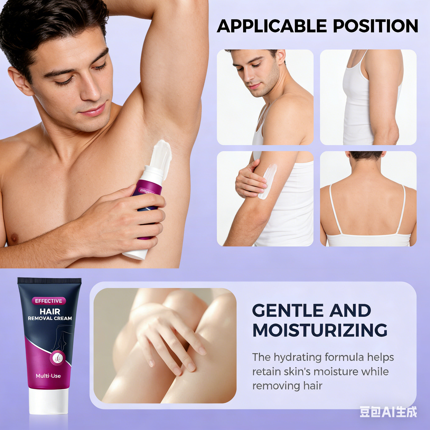 🔥Limited-time offer-Multi-Use Gentle Effective Hair Removal Cream