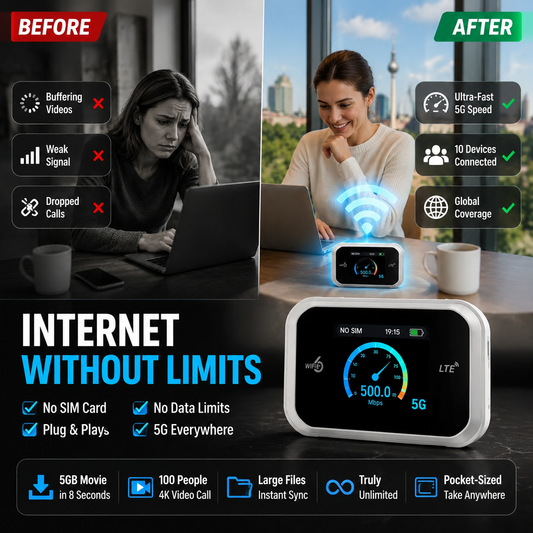 📶Limited-Time Offer- Mobile hotspot with full Wi-Fi coverage