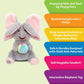 🎁 50% OFF! 🐘 Cute Hide & Seek Elephant Plush Doll - Interactive Play with Soft Material, Perfect Gift for Kids 🧸✨
