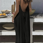 💃LAST DAY SAEL 50% OFF!!✨Women's Solid Color Cami Lounge Dress💕Delivered within 5 working days