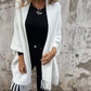 🍂Autumn/Special Offer🍂Women's Long Sleeve Casual Tassel Shawl Coat