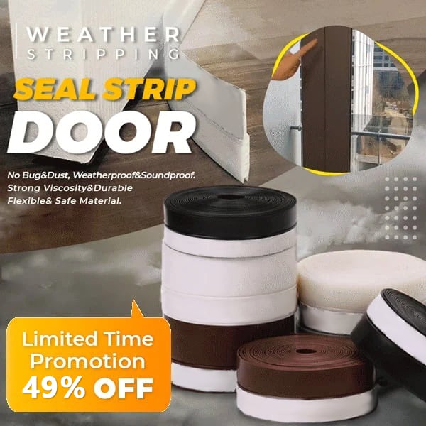 🏠Door Seal 5M – An end to dust, insects, and noise!💓