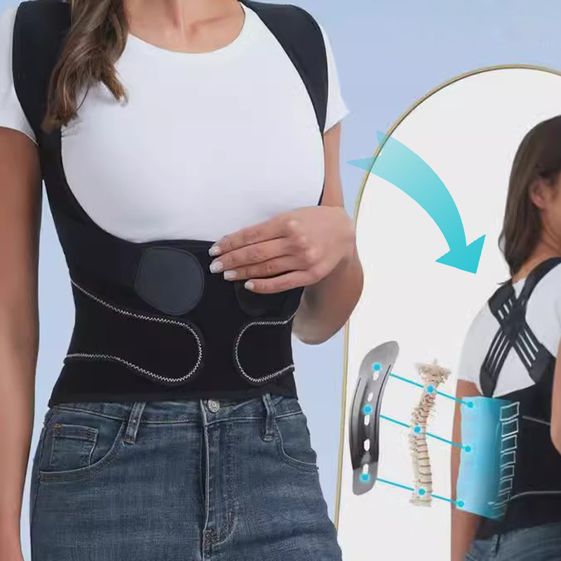 🔥Limited-time offer-Strong Support Universal Adjustable Back Posture Corrector