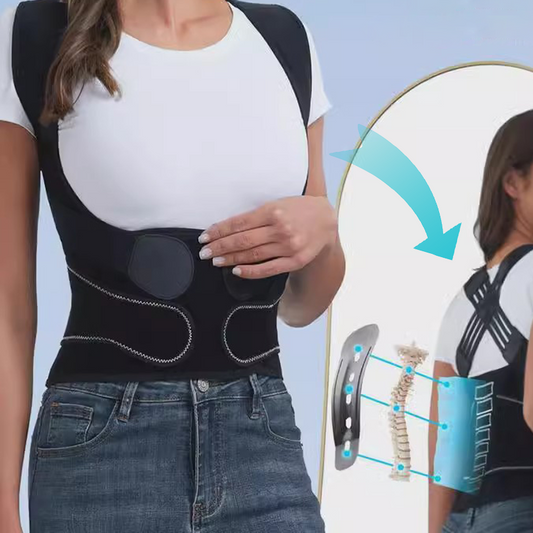 🔥Limited-time offer-Strong Support Universal Adjustable Back Posture Corrector