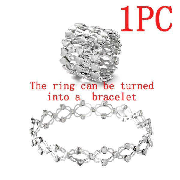 🔥Magic 2-in-1 Folding Retractable Ring Bracelet