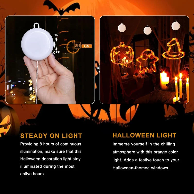 👻Halloween Special: 50% Off-Halloween Decorations Window Lights