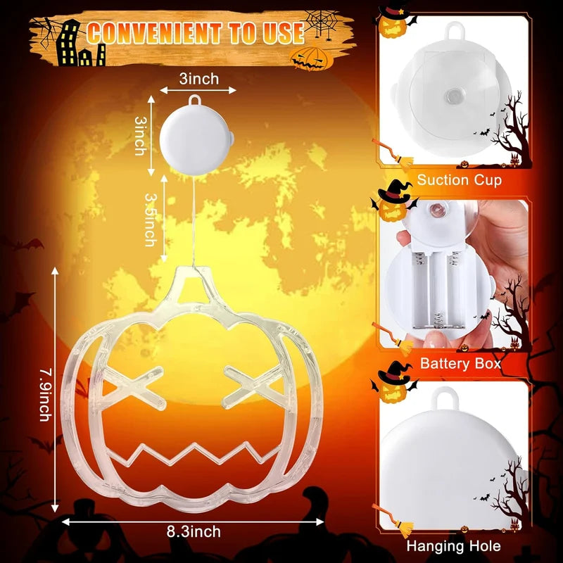 👻Halloween Special: 50% Off-Halloween Decorations Window Lights