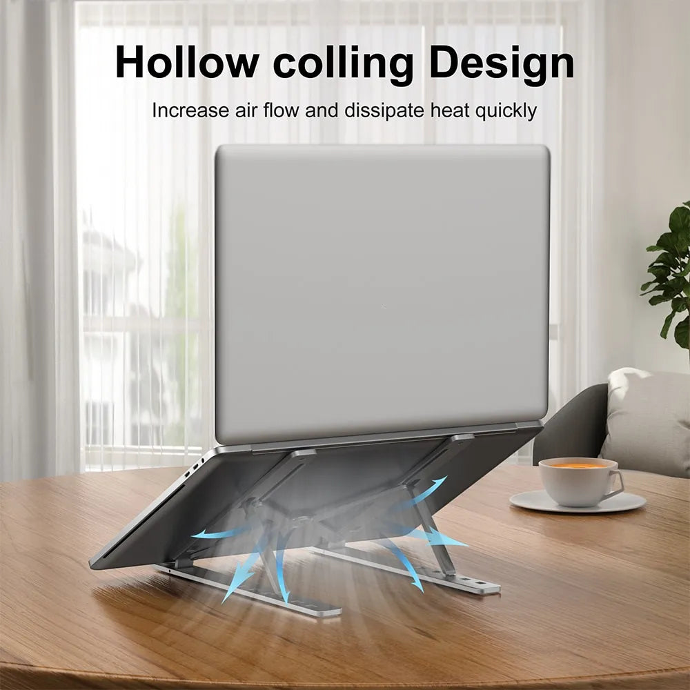 🔥Limited-time offer-Portable aluminum laptop stand