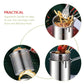 304 Stainless Steel Multifuntional Fryer