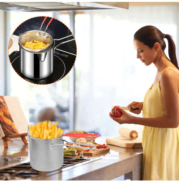 304 Stainless Steel Multifuntional Fryer