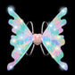 🎄2025 Christmas Hot Sale🎁Rechargeable Electric Fairy Wings with LED Lights and Music🧚‍♀️