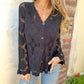 🌸Summer Hot Sale 50%OFF🌸Women's Lace V-Neck Long Sleeve Top