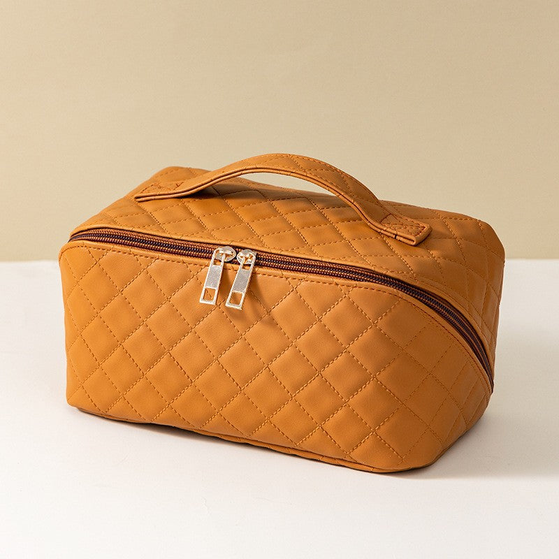 💜LAST DAY PROMOTION - 50%OFF💜Large Capacity Portable Makeup Bag with Handle